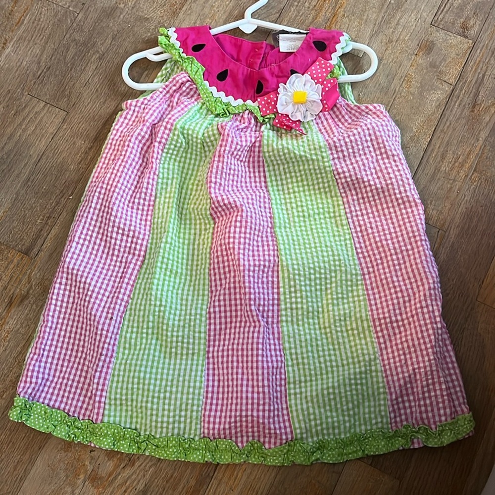 Emily Rose Watermelon Dress 3T